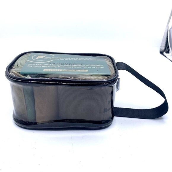 Fancydeli Resistance Bands Exercise Set Of 3 Case Workout Leg Butt Hip - Picture 10 of 11